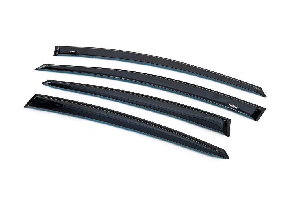 Deflectors (4-piece, HIC) for Hyundai Elantra (MD/UD) 2011-2015 - Reelken Auto