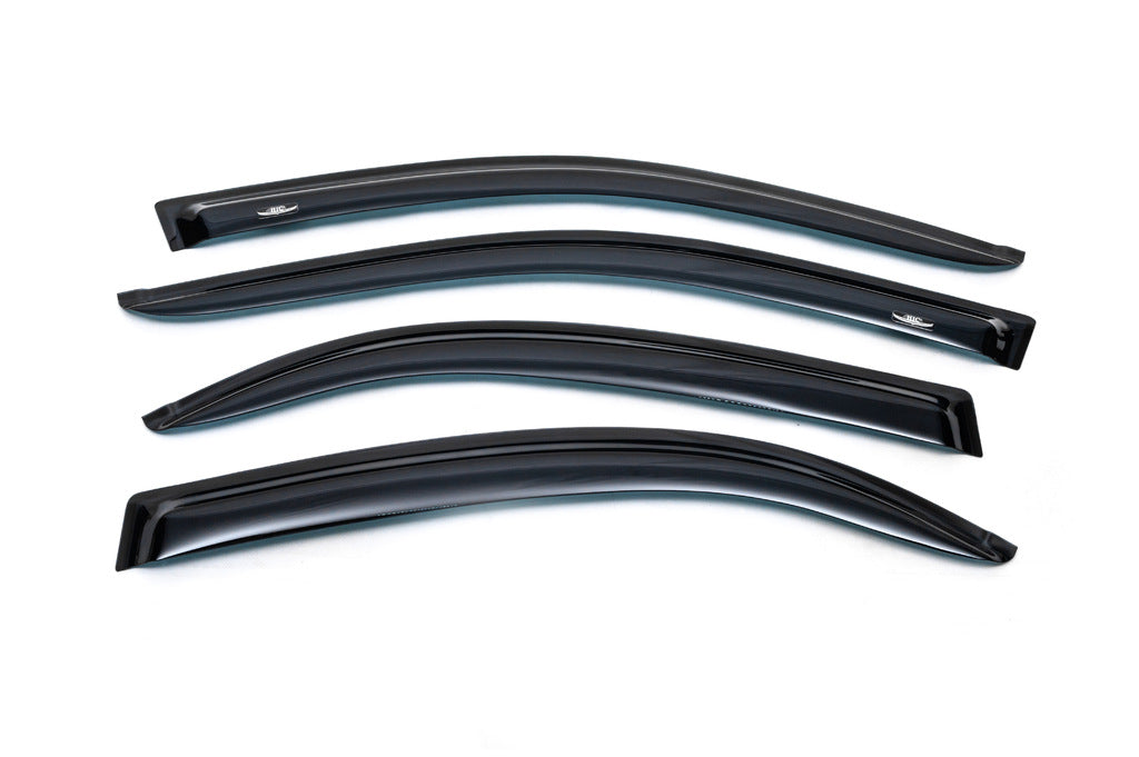 Window Deflectors (4 pcs, HIC) for Chevrolet Lanos 1998-2017 - image 1