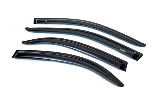 Window Deflectors (4 pcs, HIC) for Chevrolet Lanos 1998-2017 - image 2