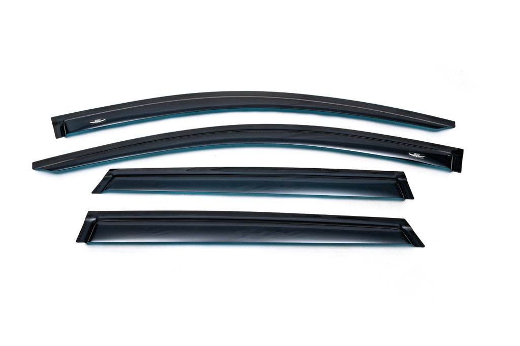 Deflectors (4-piece, HIC) for Nissan Qashqai 2014-2021 - Reelken Auto