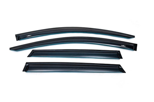Deflectors (4-piece, HIC) for Nissan Qashqai 2014-2021 - Reelken Auto