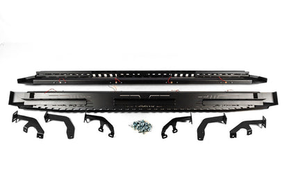 Side Steps Dakar V1 with LED (2 pcs, metal) for Toyota Hilux 2015- - image 8