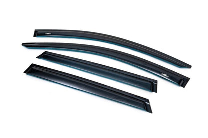 Deflectors (4-piece, HIC) for Nissan Qashqai 2014-2021 - Reelken Auto