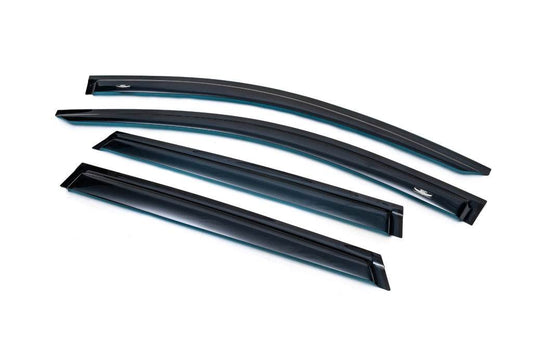 Deflectors (4-piece, HIC) for Nissan Qashqai 2014-2021 - Reelken Auto