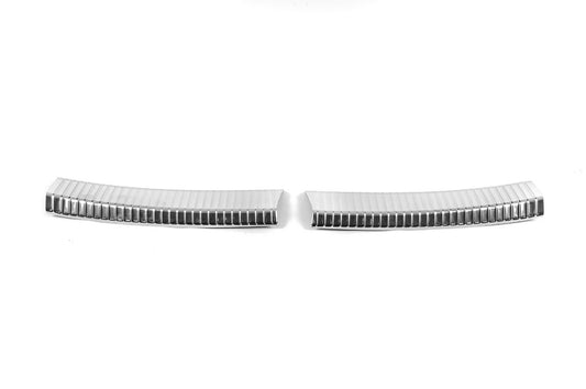 Stainless Steel Rear Bumper Protector Carmos for Volkswagen Taigo 2020- - image 1