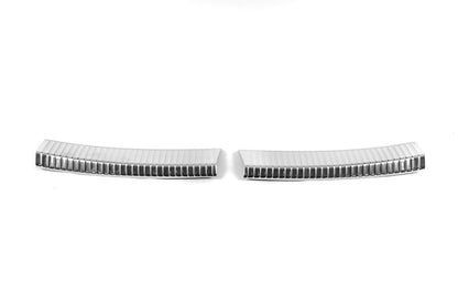 Stainless Steel Rear Bumper Protector Carmos for Volkswagen Taigo 2020- - image 1
