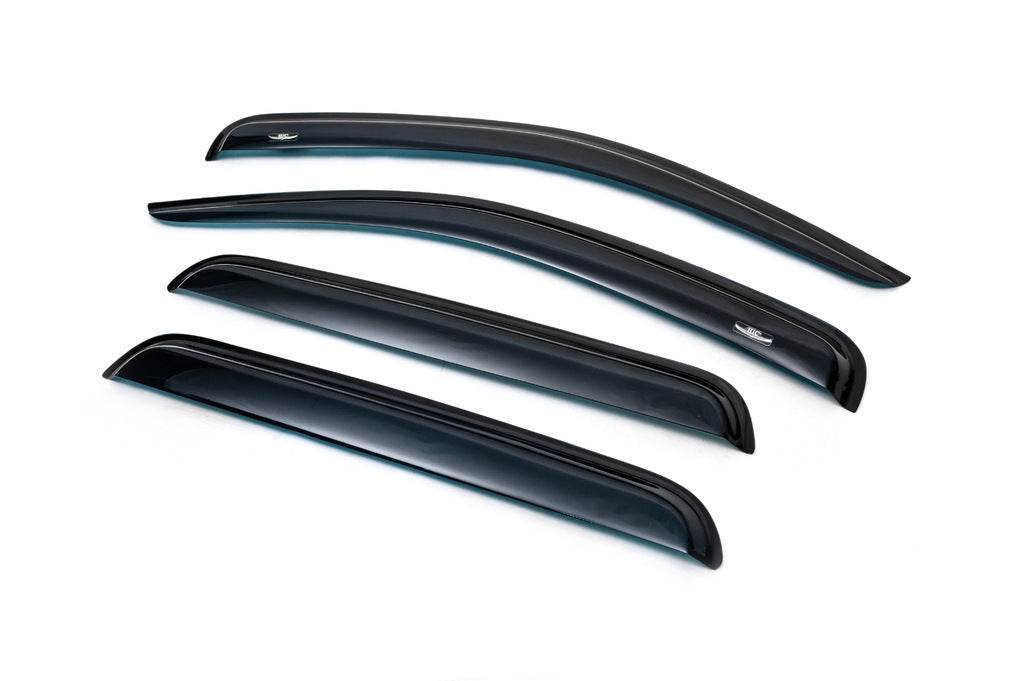Visors (4 pieces, HIC) for Nissan Navara 2006-2015 - Reelken Auto