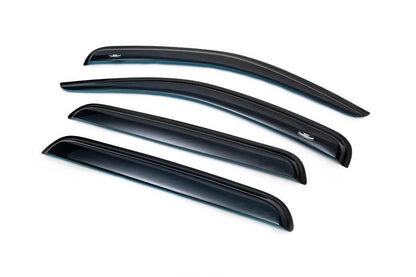 Visors (4 pieces, HIC) for Nissan Navara 2006-2015 - Reelken Auto