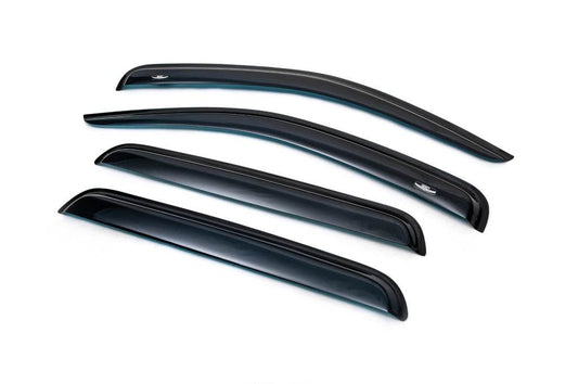 Visors (4 pieces, HIC) for Nissan Navara 2006-2015 - Reelken Auto