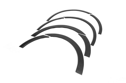 Covers for arches (SW, 6 pcs, black, ABS-plastic) for Toyota Avensis 2009-2018 - Reelken Auto