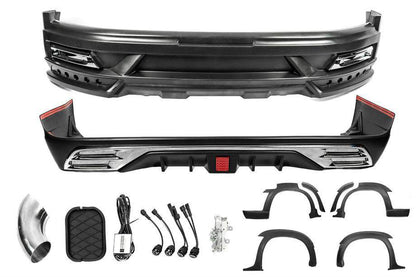Kit kits 2016↗ (Wald) for Toyota Land Cruiser 200 - Reelken Auto