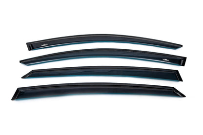 Window Deflectors (4 pcs, HIC) for Kia Optima 2010-2016 - image 1