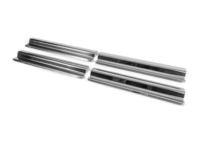 Carmos Stainless Steel Inner Door Sill Protectors (4 pcs) for Volkswagen Touran 2003-2010 - image 1