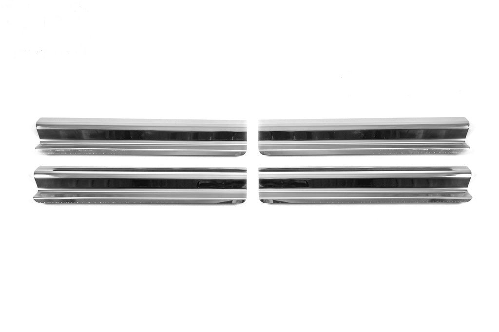 Carmos Stainless Steel Inner Door Sill Protectors (4 pcs) for Volkswagen Touran 2010-2015 - image 2