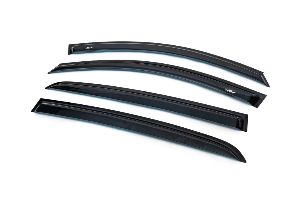Window Deflectors (4 pcs, HIC) for Hyundai I-10 2008-2013 - image 2