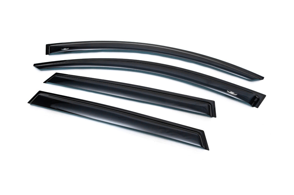 Window Deflectors Variant (4 pcs, HIC) for Volkswagen Golf 6 2008-2014 - image 5