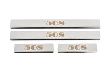 Carmos Door Sill Protectors (4 pcs, Stainless Steel) for Peugeot 508 2010-2018 - image 1