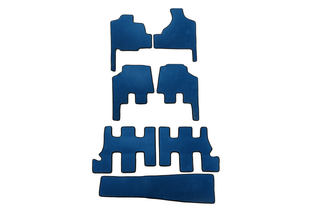 EVA floor mats (for Grand Voyager, automatic transmission, Blue) for Chrysler Voyager 2001-2007 - image 1