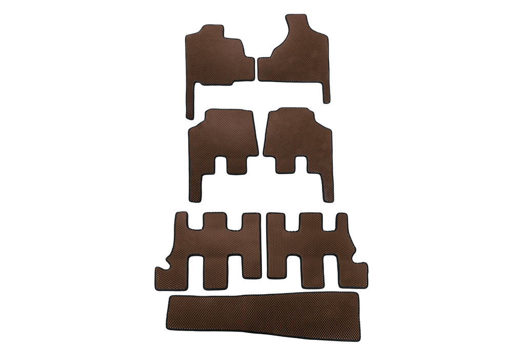EVA floor mats (for Grand Voyager, automatic transmission, Brown) for Chrysler Voyager 2001-2007 - image 1