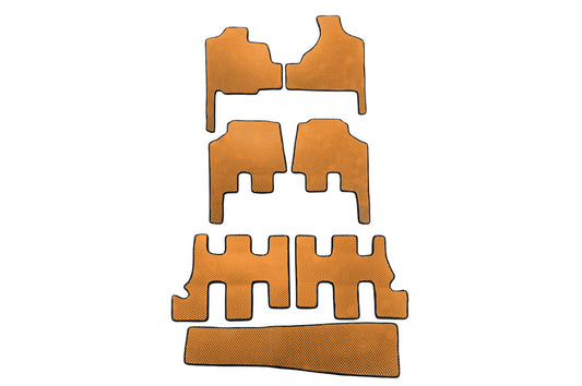 EVA floor mats (for Grand Voyager, automatic transmission, Orange) for Chrysler Voyager 2001-2007 - image 1
