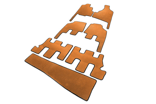 EVA floor mats (for Grand Voyager, automatic transmission, Orange) for Chrysler Voyager 2001-2007 - image 2