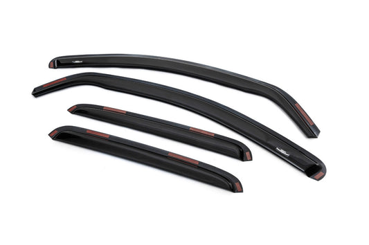 In-channel window deflectors (4 pcs, HIC) for Dacia Duster 2008-2018 - image 2