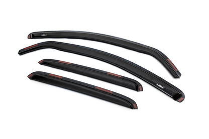 In-channel window deflectors (4 pcs, HIC) for Dacia Duster 2008-2018 - image 2
