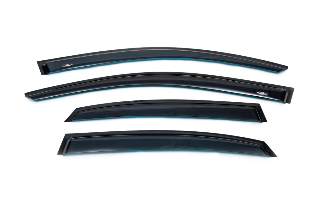 Side window wind deflectors Sedan (4 pcs, HIC) for Audi A4 B8 2007-2015 - image 1