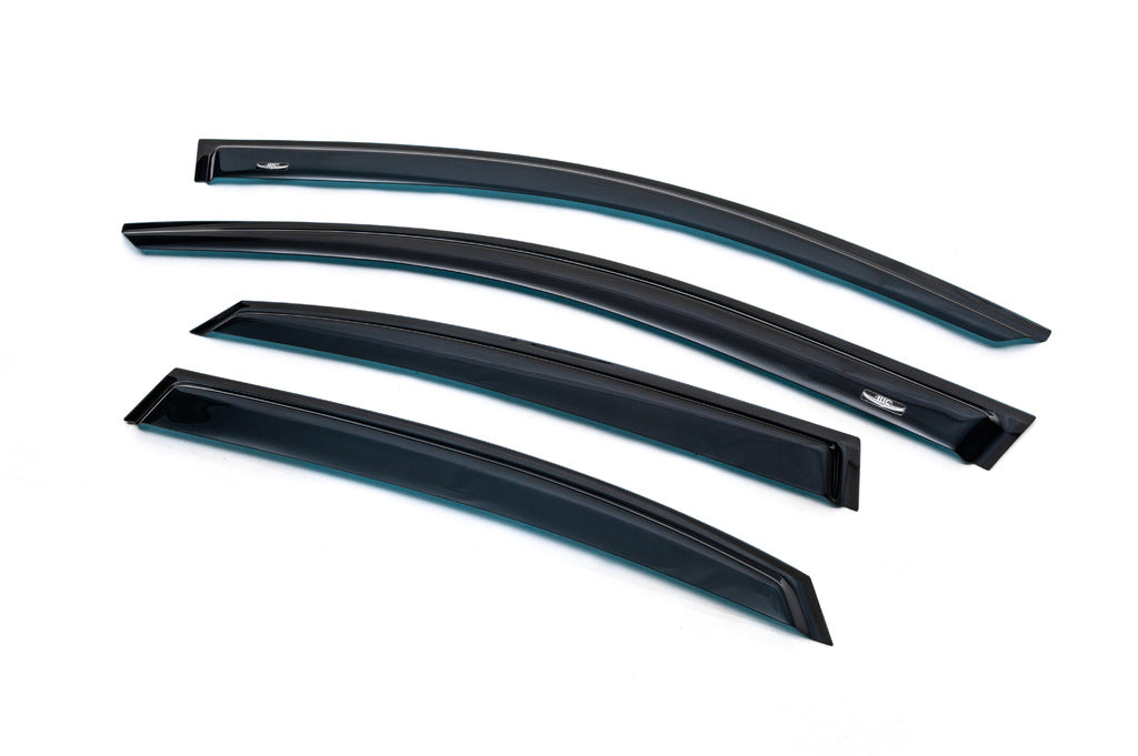 Side window wind deflectors Sedan (4 pcs, HIC) for Audi A4 B8 2007-2015 - image 2