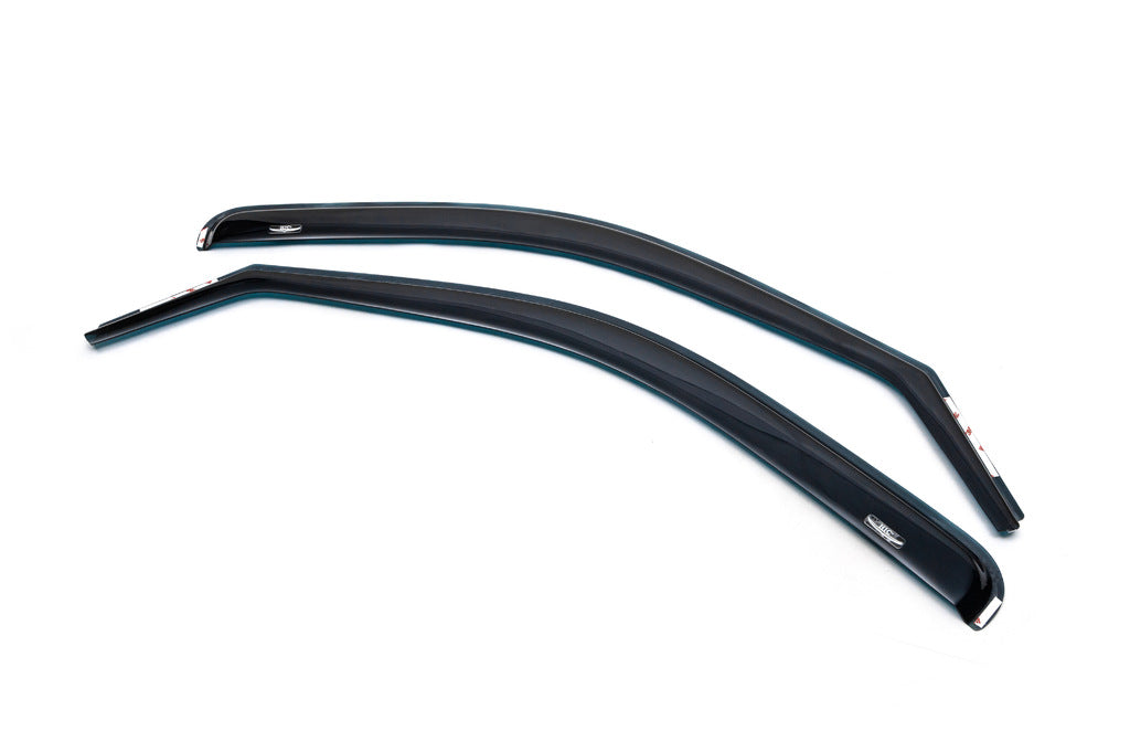 In-channel window deflectors (2 pcs, HIC) for Peugeot Partner 1996-2008 - image 5