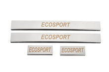 Carmos Door Sill Protectors (4 pcs, Stainless Steel) for Ford Ecosport 2013-2022 - image 1