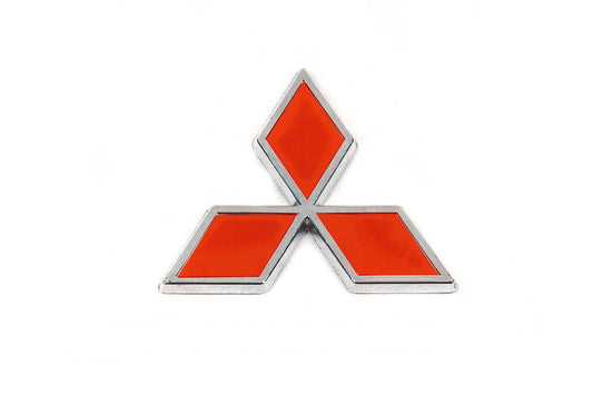 Badge 85mm (red) for Mitsubishi Colt 1996-2004 - Reelken Auto