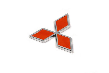 Badge 85mm (red) for Mitsubishi Colt 1996-2004 - Reelken Auto