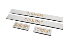 Carmos Door Sill Protectors (4 pcs, Stainless Steel) for Ford Ecosport 2013-2022 - image 2