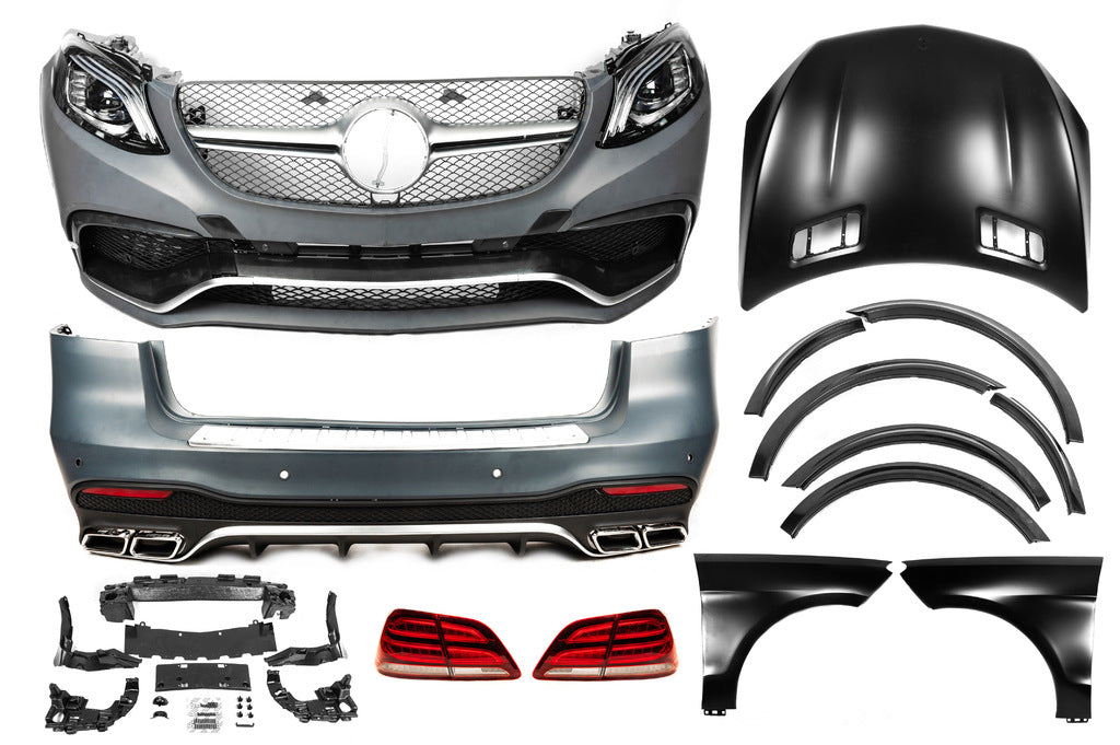 ML to GLE AMG Body Kit Conversion for Mercedes GLE/ML сlass W166 2011-2018 - image 2