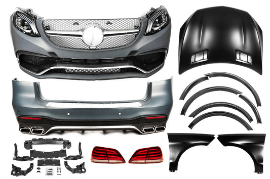 ML to GLE AMG Body Kit Conversion for Mercedes GLE/ML сlass W166 2011-2018 - image 2