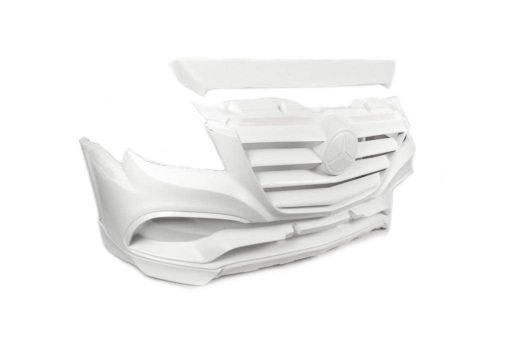 Front bumper Exclusive Sport (2006-2013) for Mercedes Sprinter W906 2006-2018 - Reelken Auto