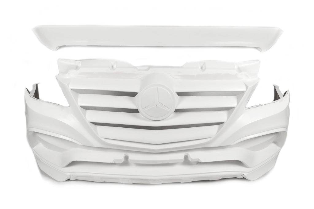 Front bumper Exclusive Sport (2006-2013) for Mercedes Sprinter W906 2006-2018 - Reelken Auto