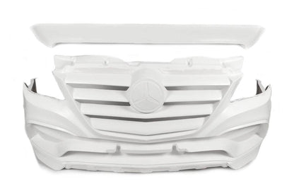 Front bumper Exclusive Sport (2006-2013) for Mercedes Sprinter W906 2006-2018 - Reelken Auto