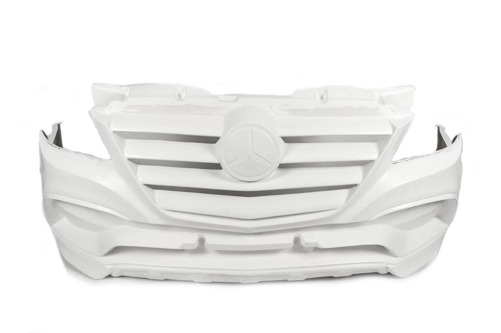 Front bumper Exclusive Sport (2006-2013) for Mercedes Sprinter W906 2006-2018 - Reelken Auto