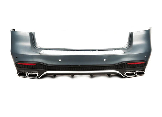 Rear bumper with diffuser GLE63 AMG (for GLE) for Mercedes GLE/ML class W166 - image 1