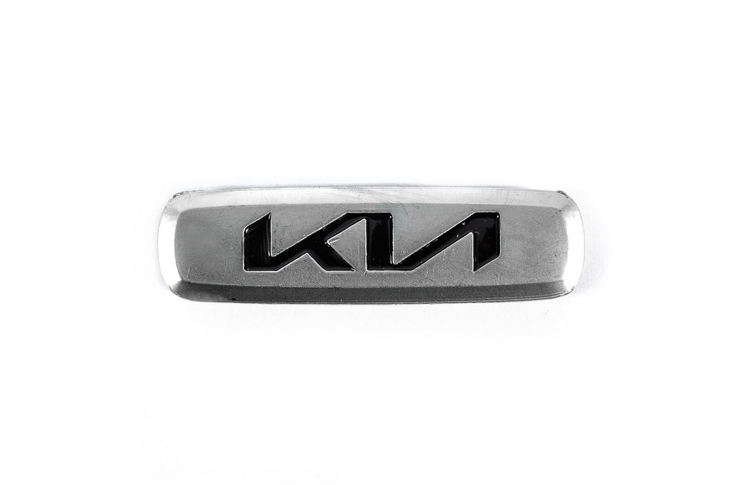 Aluminum Badge for Car Mats V-2 (1pc) for KIA - image 2