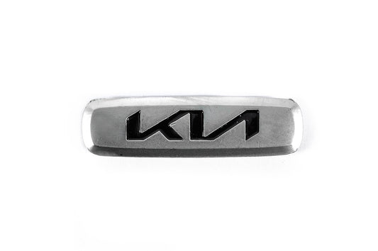 Aluminum Badge for Car Mats V-2 (1pc) for KIA - image 2