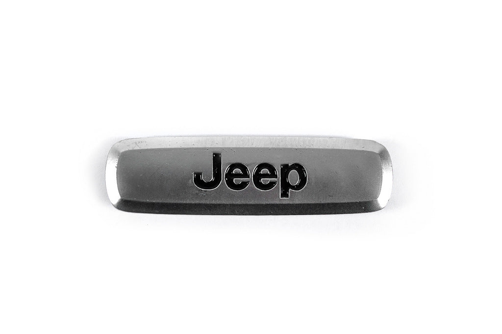 Aluminum nameplate for mats (1pc) for Jeep - image 2