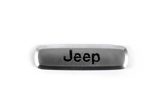 Aluminum nameplate for mats (1pc) for Jeep - image 2