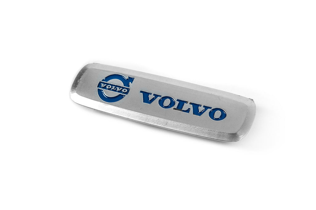 Aluminum nameplate for mats (1pc) for Volvo - image 1