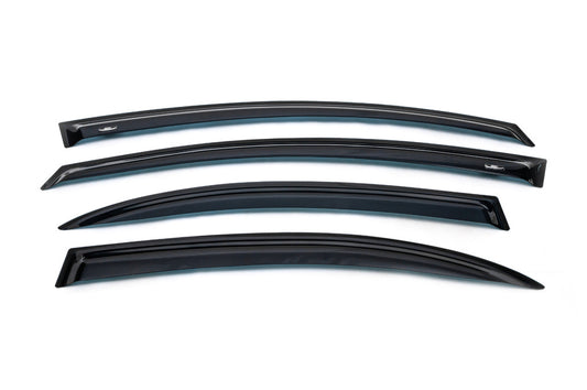 Window Deflectors (4 pcs, HIC) for Honda Civic Sedan VIII 2006-2011 - image 1