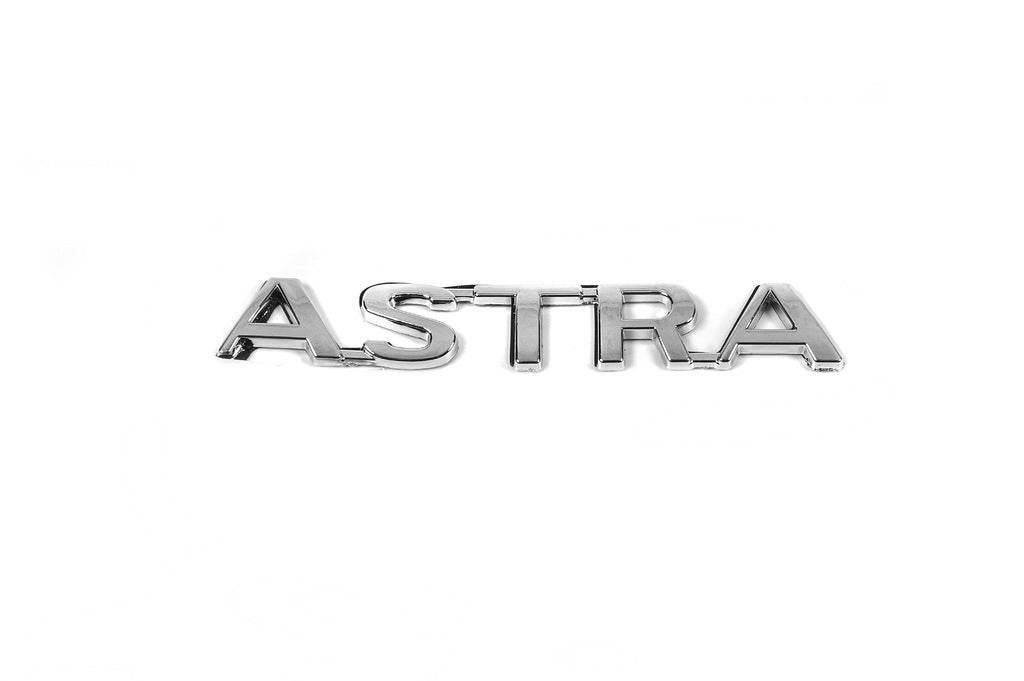 Astra inscription (124mm by 18mm) for Opel Astra G classic 1998-2012 - Reelken Auto