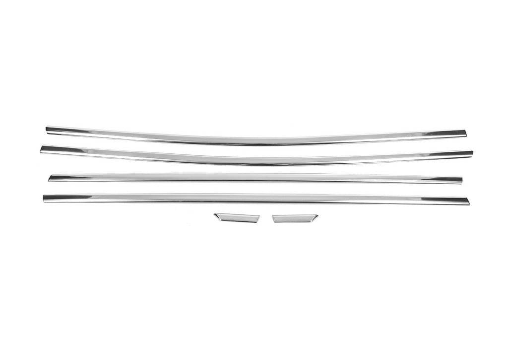 Window edging (6 pcs., stainless steel) for Opel Mokka 2021↗ - Reelken Auto