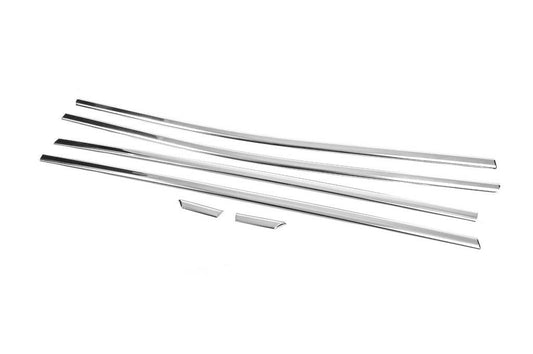 Window edging (6 pcs., stainless steel) for Opel Mokka 2021↗ - Reelken Auto